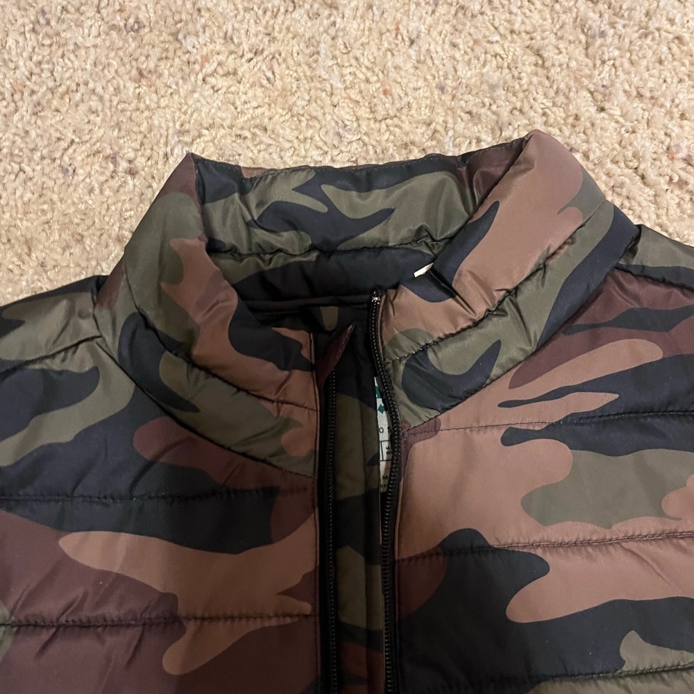 Aeropostale Mens Army fatigue vest